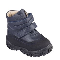 TW-521 (цв.17-сине-черный, 22) Ботинки (станд.задн., шерст.мех, съемн.стелька)