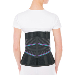 Т-1502-35 (3-S, черный) Корсет ортопедический КО