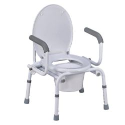 TN-408 Кресло-туалет NOVA (с опускающимися подлокотниками)