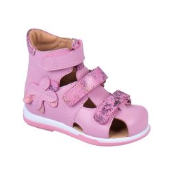 TW-274 (цв.18-розовый) Туфли (закр.нос,выс.задник,нат.кожа,съемн.стел)