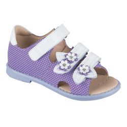 TW-135 (цв.12-фиолетово-белый) Сандалеты ортопедические малосложные
