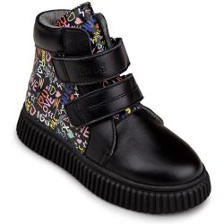 TW-329 (цв.6-черный комб., 26) Ботинки (утепленные)