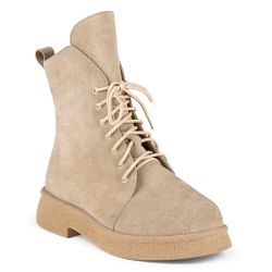 DTD-610 (цв.2-бежевый велюр, 38) Ботинки утепленные