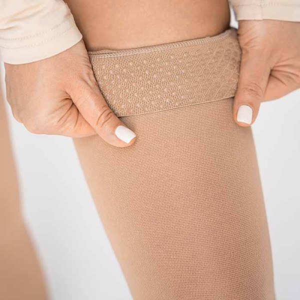 Чулки компрессионные с закрытым носком, класс компрессии 2, цвет бежевый, ТК.931 Evolution ТК.931.21  Evolution