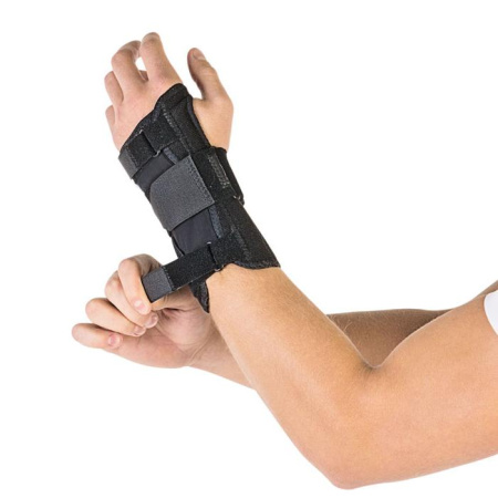 Бандаж на лучезапястный сустав компрессионный с анатомическими шинами Т.36.11L (Т-8311L) Trives